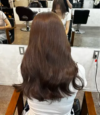 ロング カラー Rely ante所属・美髪✨艶髪✨髪質改善 カラー特化❣️二宮遥のヘアスタイル