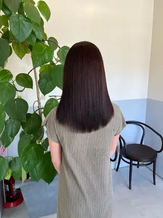 ミディアム 神谷 夏帆のヘアスタイル