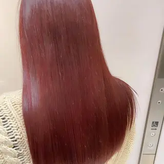 セミロング カラー ボブパーマ ♡ヨシカワハナコのヘアスタイル