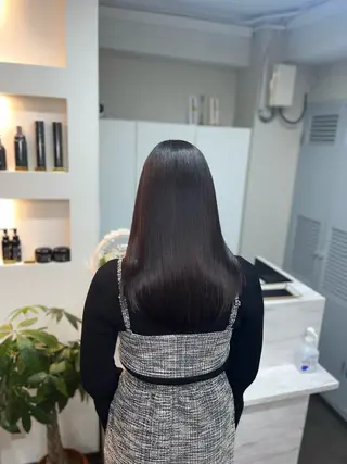 ロング カラー Haru 新宿【ハル】所属・⚜髪質改善東京 エリア1🏅マコト⚜のヘアスタイル