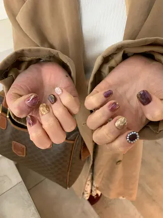 ネイル 【韓国ヘア・ネイル】 HINATA🍒のネイルデザイン