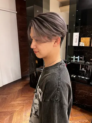カラー メンズ niko RINKAのヘアスタイル