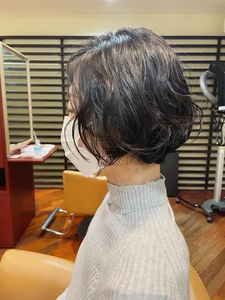 ショート パーマ 高橋 涼香のヘアスタイル