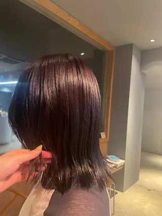 カラー duft. Natsuneのヘアスタイル