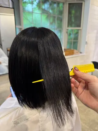 目黒 花奈のヘアスタイル