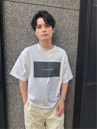 パーマ メンズ 👑松山ストレート/ メンズヘア/龍仁👑のヘアスタイル