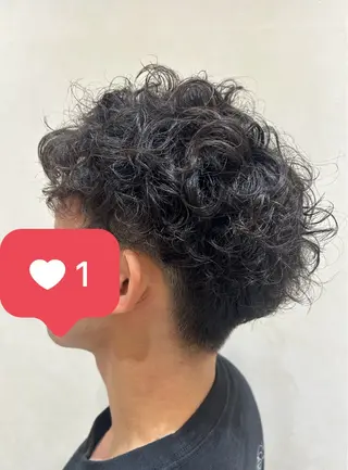 パーマ メンズ Yamamoto 半個室美容室zinaのヘアスタイル
