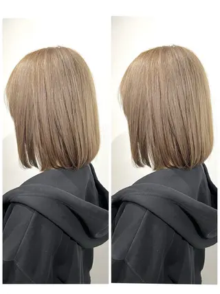 ミディアム カラー ショート/ボブ 特化✂️福岡のヘアスタイル