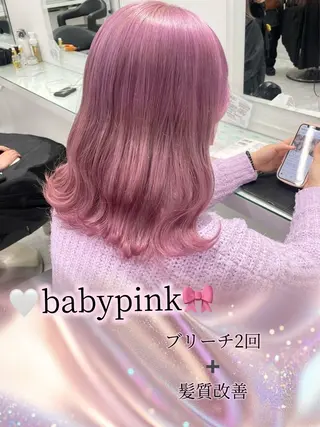 カラー 🎀暖色girly ‎🎀せしる‎🎀のヘアスタイル