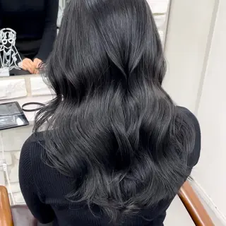 ロング カラー 天王寺髪質改善なら よしみさん✨のヘアスタイル