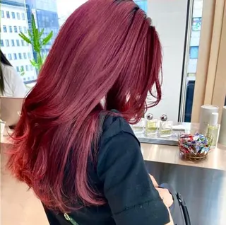 セミロング ♥️透明感×抜け感 ベージュ/佑珠♥️のヘアスタイル