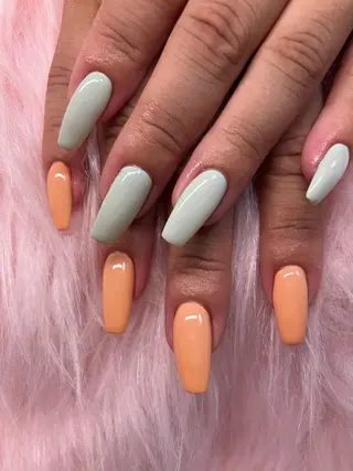 ネイル rukianail 新里のネイルデザイン