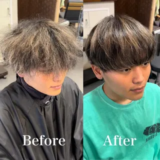 パーマ メンズ 年間2000名担当◎ パーマ職人/仲原佑樹のヘアスタイル