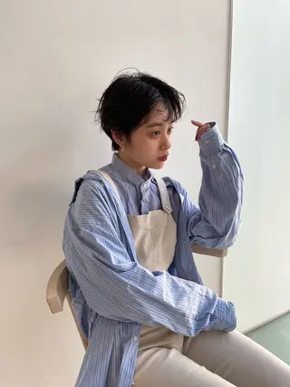 ショート chiharu ボブ/レイヤーのヘアスタイル