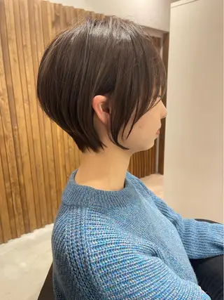 ショート 北新地/縮毛矯正 /あやなのヘアスタイル