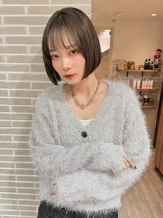 ショート 透明感カラー／ 今城愛友花のヘアスタイル