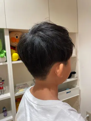 メンズ キッズ 本多 美羽のヘアスタイル