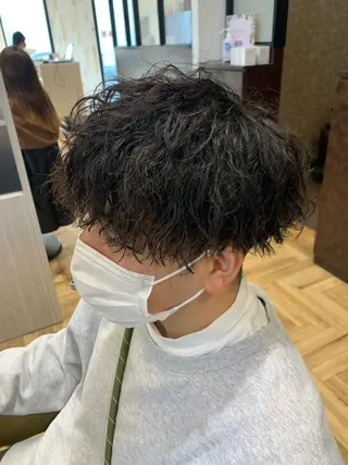 パーマ メンズ RAY+beauty 安藤優樹のヘアスタイル