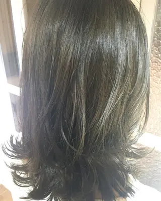 ミディアム セミロング 【代表】田川 祐也のヘアスタイル