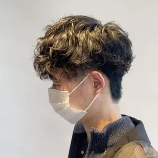 パーマ メンズ メンズ縮毛矯正 ♠️店長下平隼人のヘアスタイル