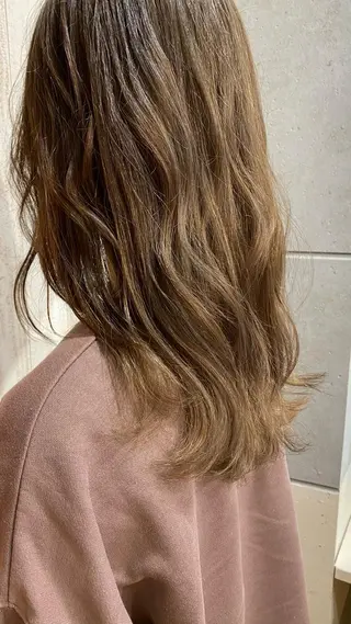 ロング 中尾 未来/艶カラー /カットモデルのヘアスタイル