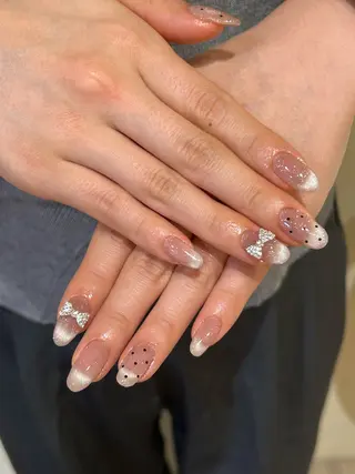 ネイル Mana  🫧 パラジェル⌇自由が丘のネイルデザイン