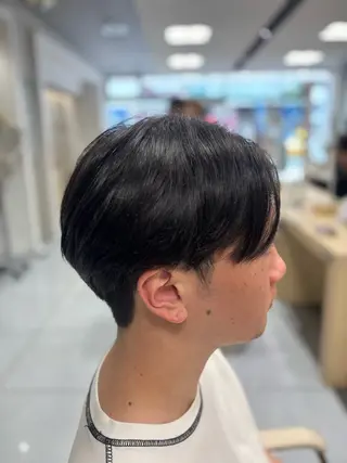 ショート メンズ メンズ特化韓国風 パーマスタイル/りんのヘアスタイル