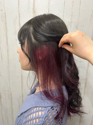 ロング カラー ヘアアレンジ アトリエMAI  北千住所属・🐰関根 さら🍒のヘアスタイル