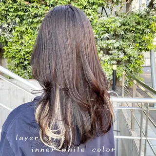 ロング MOOD,所属・レイヤーカット/銀座 TAROのヘアスタイル
