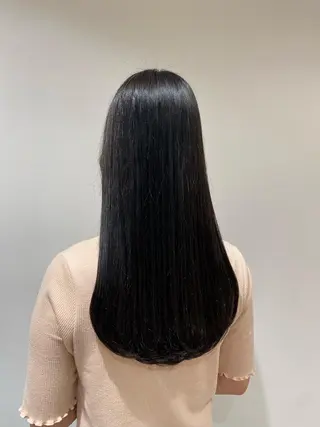 ロング カラー 🦋‪ハイトーンカラ ー🦋‪熊田 史織のヘアスタイル