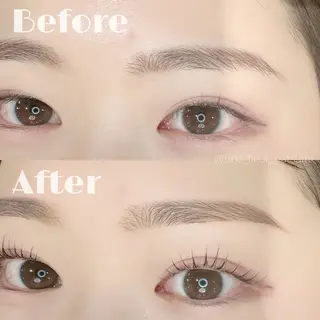 アイブロウ Unefleur Natsumiのマツエク・マツパデザイン