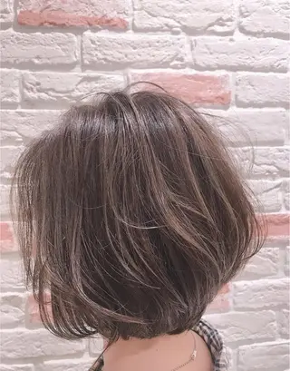 ショート カラー チダアキフミ Ash大森のヘアスタイル