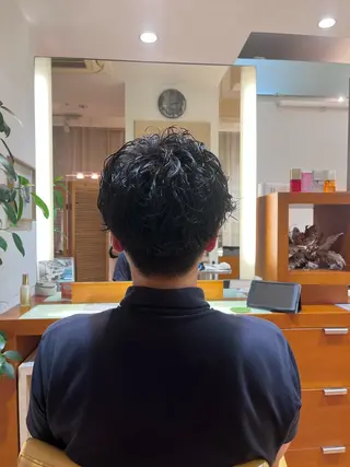 パーマ メンズ tricca daikanyama所属・縮毛矯正/ボブ/ 🌱長尾朋弥🌱のヘアスタイル