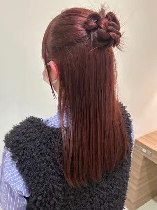 ロング カラー 長嶺花音 （のんのん）☽⑅ ˖のヘアスタイル
