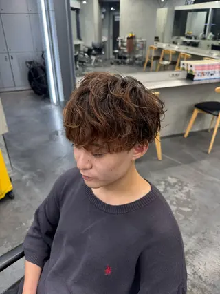 パーマ メンズ fifth 丸山太誠のヘアスタイル