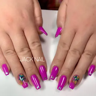 ネイル JACK NAIL 💜Ayakaのネイルデザイン