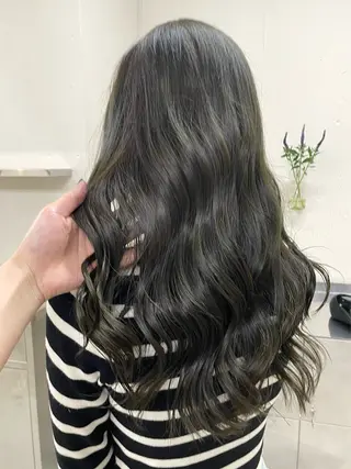 ロング カラー Then所属・mana/ハイトーン /ヘアアレンジ🎀のヘアスタイル