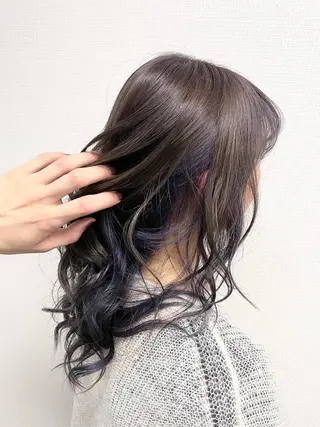 ロング カラー ヘアアレンジ RAIA💎ケア ブリーチ&パーマ💎のヘアスタイル