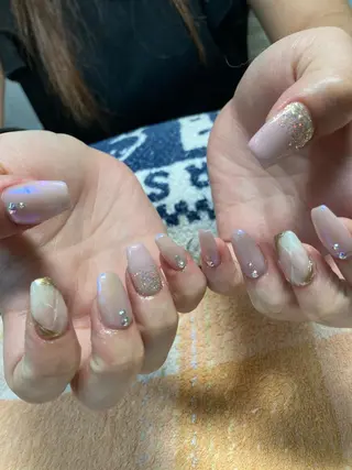 ネイル rukianail 新里のネイルデザイン