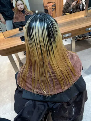 カラー 岡本 太陽☀️のヘアスタイル