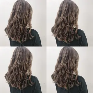 セミロング カラー ブリーチカラー/ 岩破瑞希のヘアスタイル