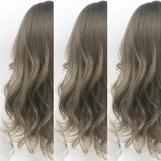 ロング カラー パーマ ヘアアレンジ tocca所属・毎月通える価格♪ 杉本真基のヘアスタイル