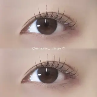 マツエク・マツパ ViSEO Nanaのマツエク・マツパデザイン