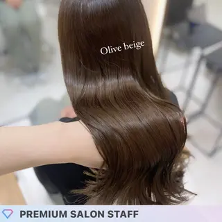 ロング カラー 艶髪・透明感カラー・ 韓国ヘア・Yuriのヘアスタイル