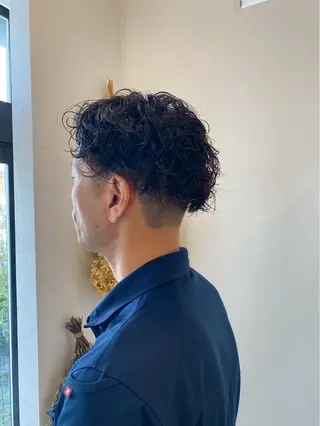 ショート 【本陣】カット モデル/朝岡 慧のヘアスタイル