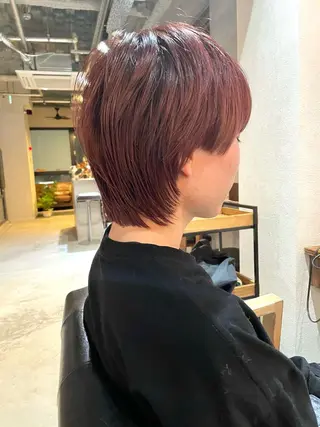 ショート カラー メンズ メンズヘア/レイヤー /ボブ山内春輝のヘアスタイル