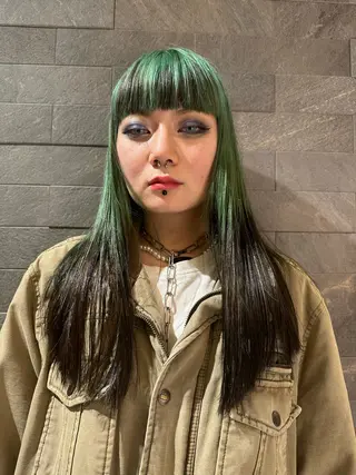 ロング カラー P.S  gemmie所属・Tetta 🤙のヘアスタイル