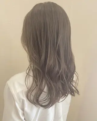 セミロング カラー 店長 ✂️ムラカミ キラリのヘアスタイル