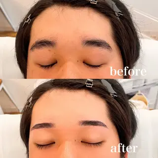 メンズ アイブロウ 八田 紗希の眉毛・アイブロウイメージ