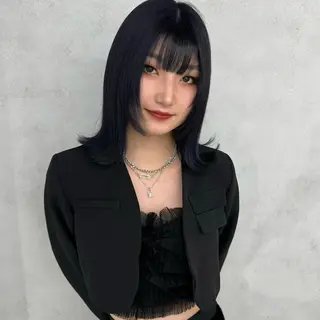 ミディアム AOl所属・🫧艶髪🪽 Karinのヘアスタイル